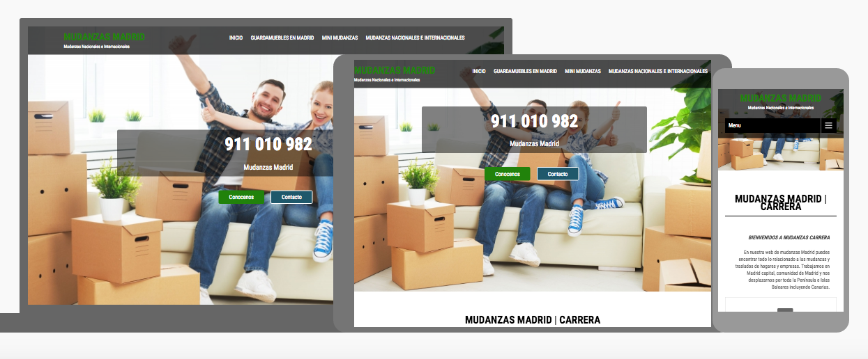 Diseño pagina web responsive